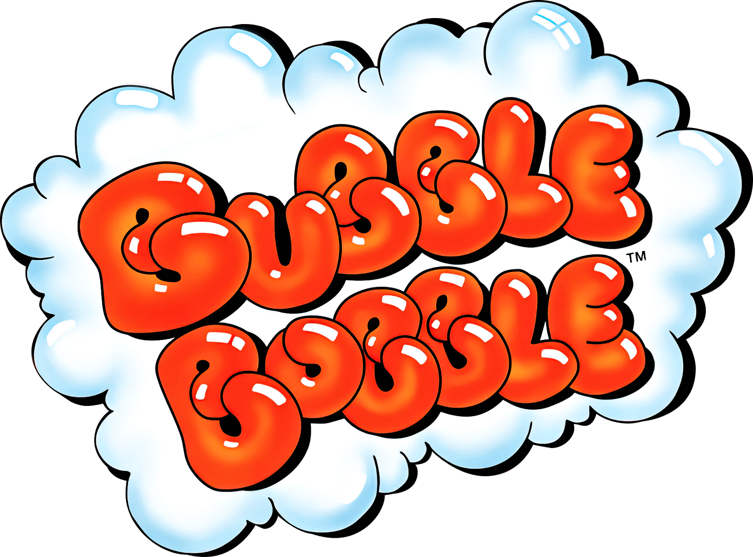 Bubble Bobble logo for NES